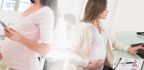 Wie Sie am Arbeitsplatz mit Ihrer Schwangerschaft umgehen