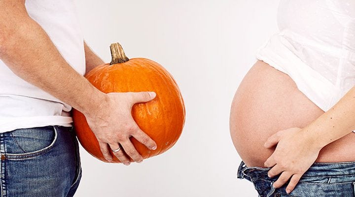 Schwangerschaftsverkündung zu Halloween: Süße Ideen