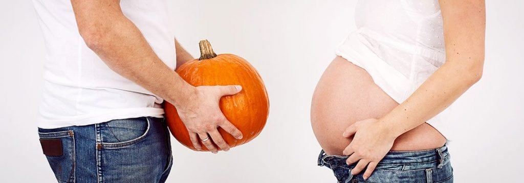 Schwangerschaftsverkündung zu Halloween: Süße Ideen