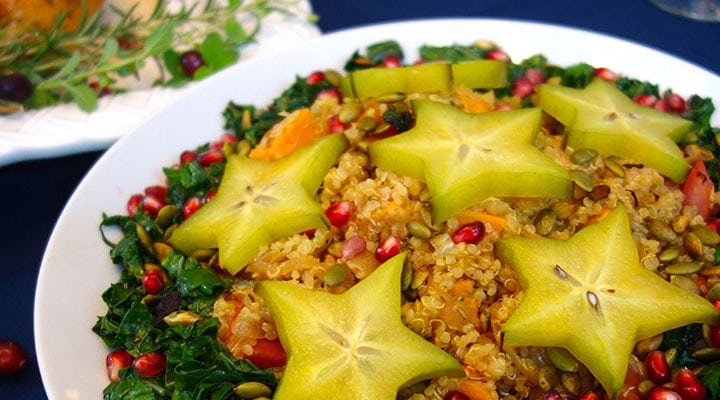 Eine gesunde Feiertagsbeilage: Quinoa-Salat