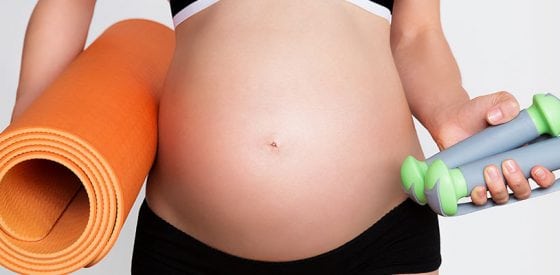 Gewichtszunahme, Wassereinlagerungen und körperliche Betätigung; Vermeiden Sie Verletzungen während der Schwangerschaft 1