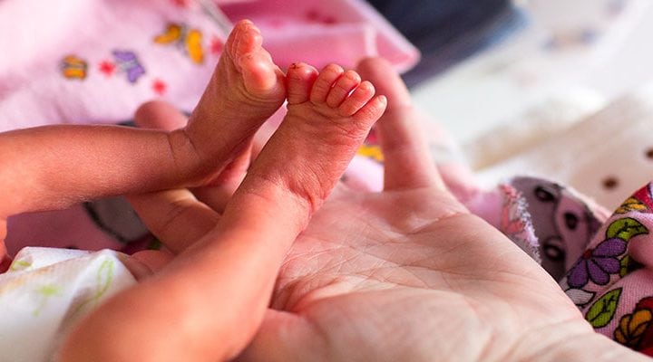 Frühgeburt und Entwicklungsschritte des Babys 1