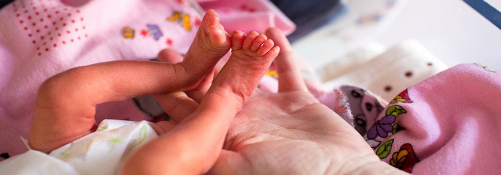 Frühgeburt und Entwicklungsschritte des Babys 1