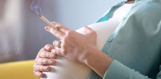 Nikotinbelastung während der Schwangerschaft kann zu Hörproblemen bei Kindern führen  1
