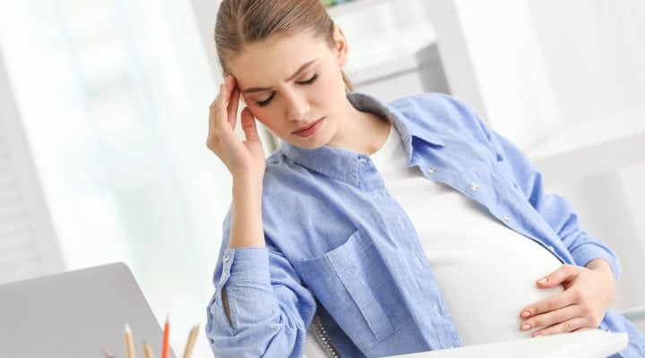 Behandlung von Kopfschmerzen während der Schwangerschaft