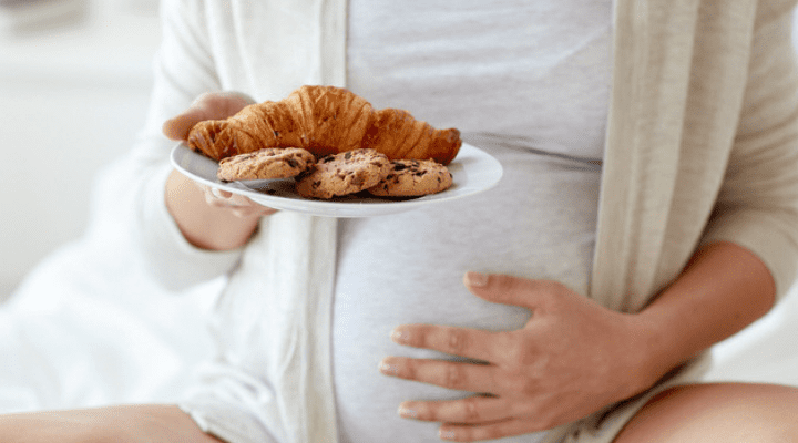 Glutenreiche Ernährung während der Schwangerschaft im Zusammenhang mit angeborenem Diabetes 1