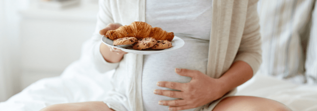 Glutenreiche Ernährung während der Schwangerschaft im Zusammenhang mit angeborenem Diabetes 1