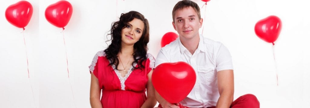 Ein Partnerleitfaden für den perfekten Valentinstag einer schwangeren Frau 1