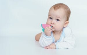 Tipps, um zahnende Babys zu beruhigen