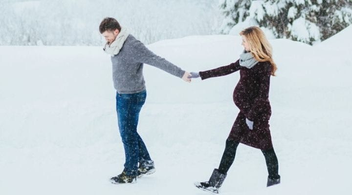 Wie Sie auch während der Schwangerschaft gesund durch den Winter kommen