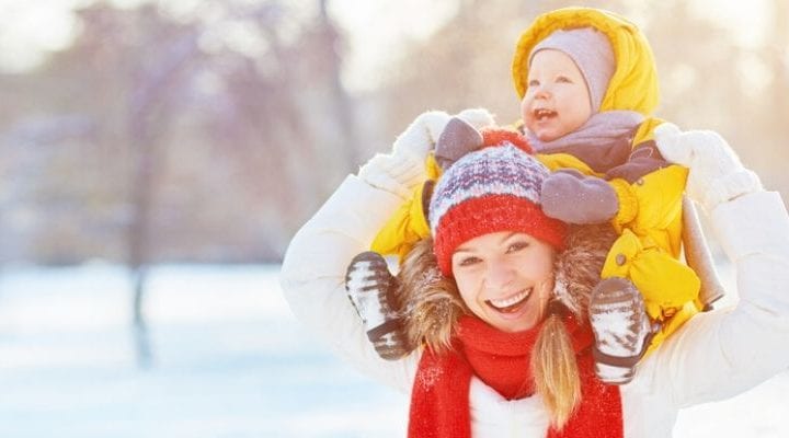 Wie Sie Ihr Baby im Winter warm halten
