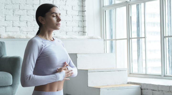 Atemübungen für den Bauch zur Erholung nach einer Rektusdiastase